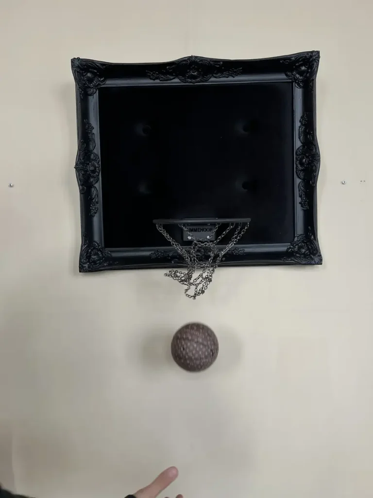 Customer photo of Black Velvet Hoop