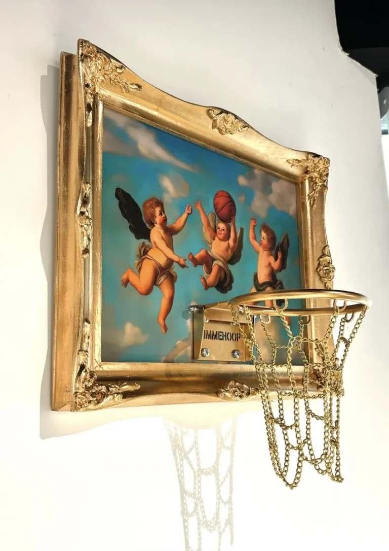 Customer photo of Angels // Framed Basketball Hoop