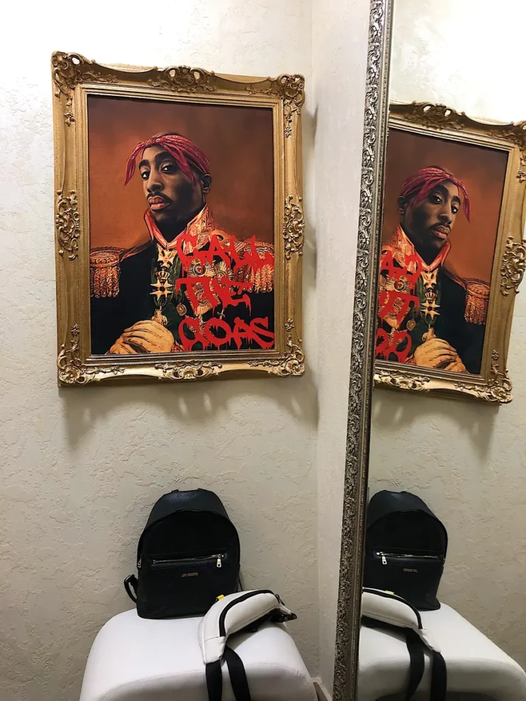Customer photo of 2PAC Framed Canvas