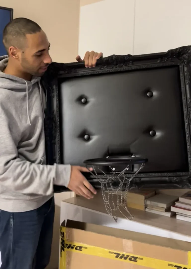 Customer photo of Black Basketball Hoop