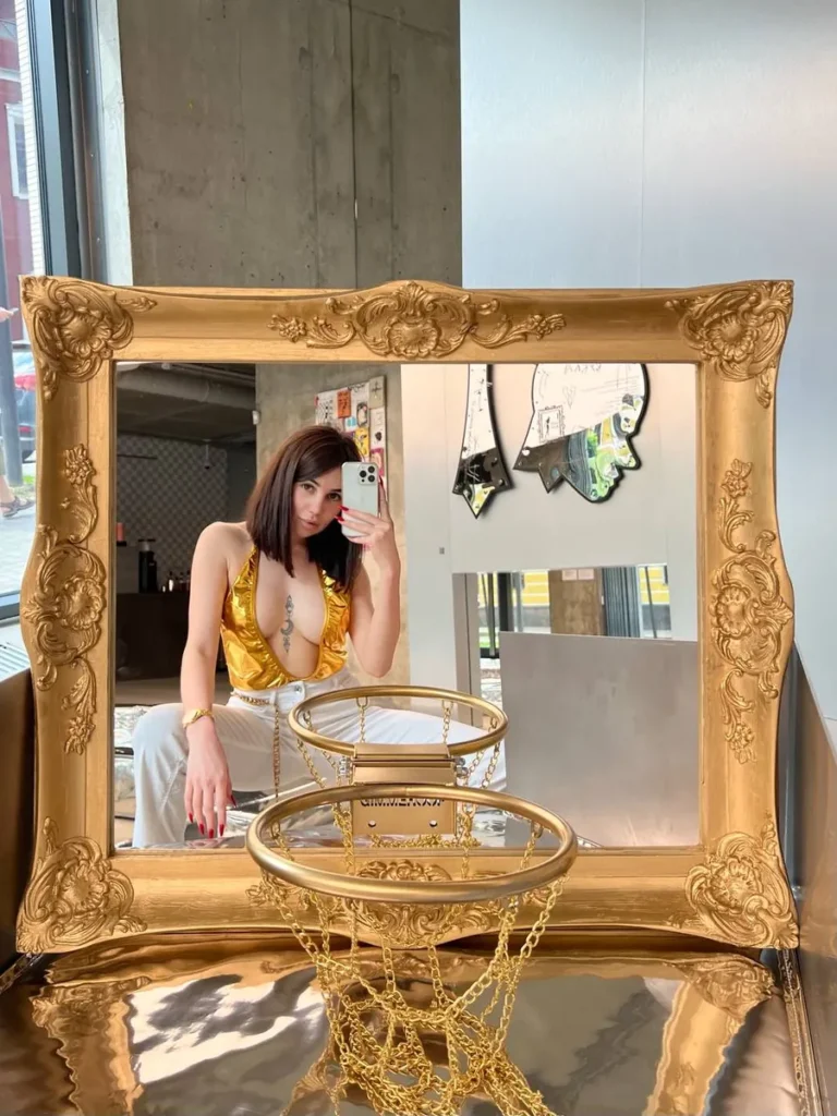Customer photo of Framed Mirror Basketball Hoop