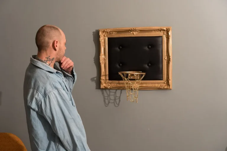 Customer photo of Gold Basketball Hoop