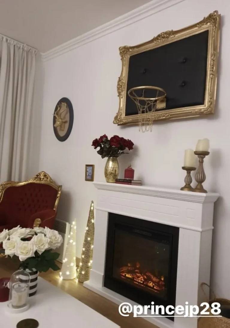 Customer photo of Gold Basketball Hoop