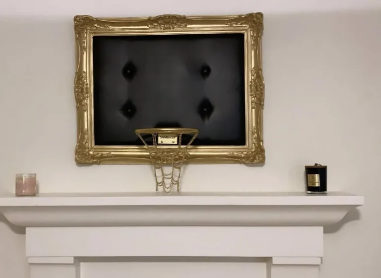 Customer photo of Gold Basketball Hoop