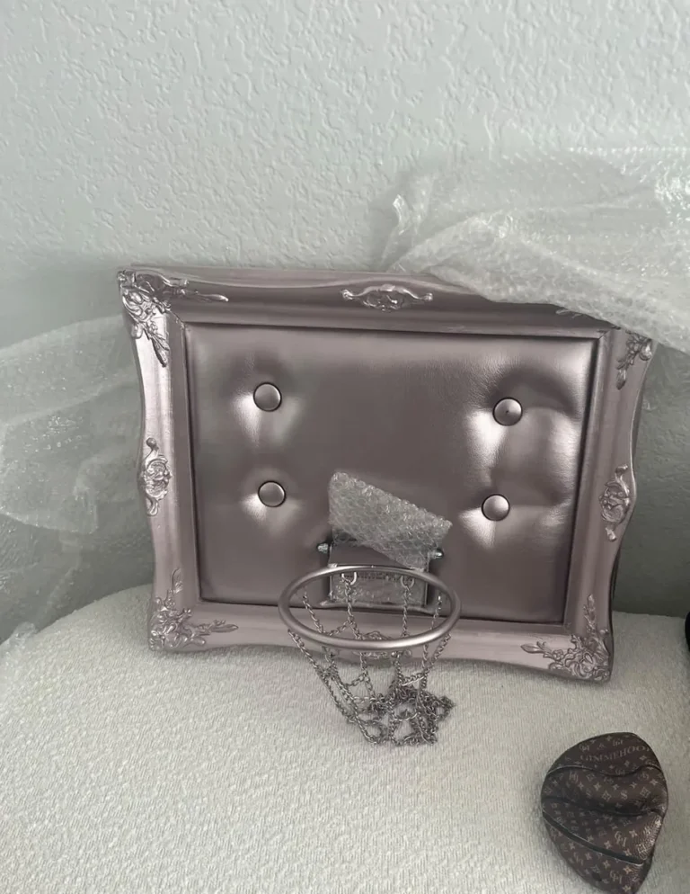 Customer photo of Pink Framed Hoop