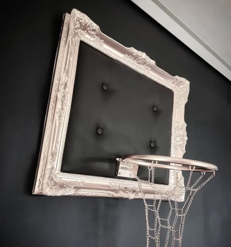 Customer photo of Silver Basketball Hoop